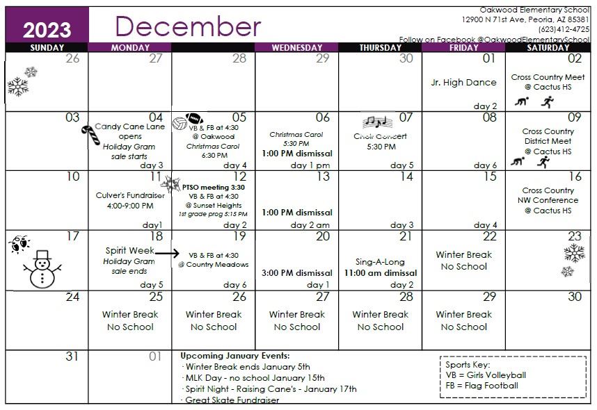  December Calendar